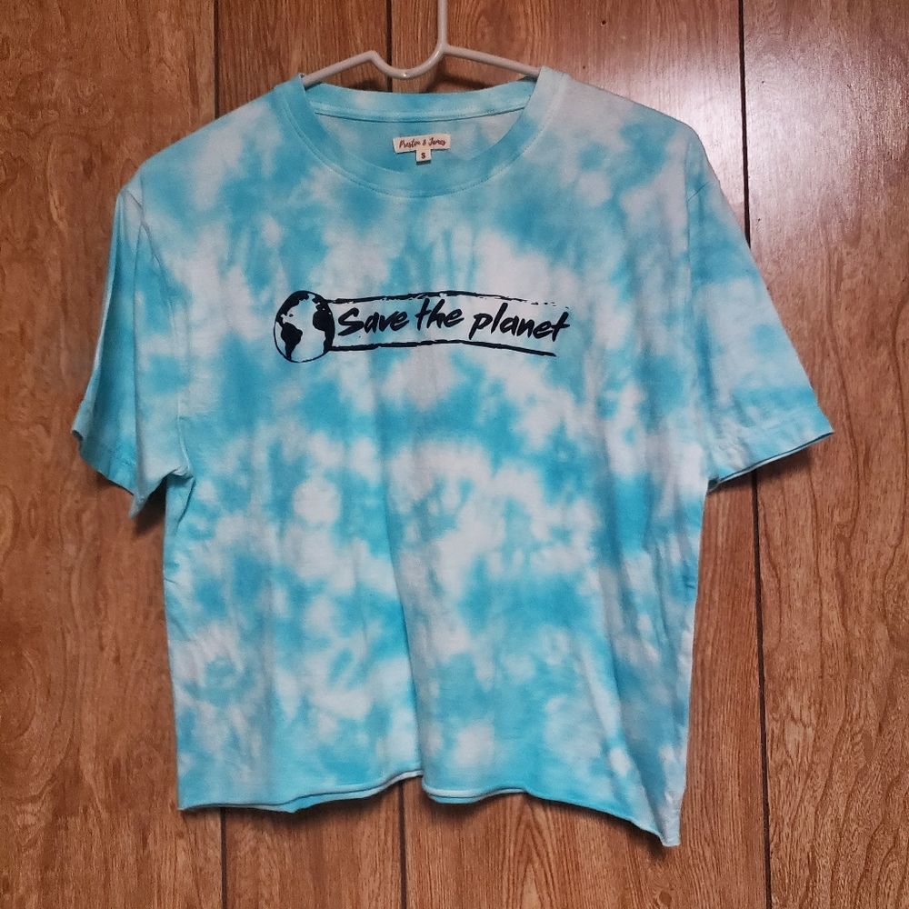 Preston & James Cropped T-Shirt Size S